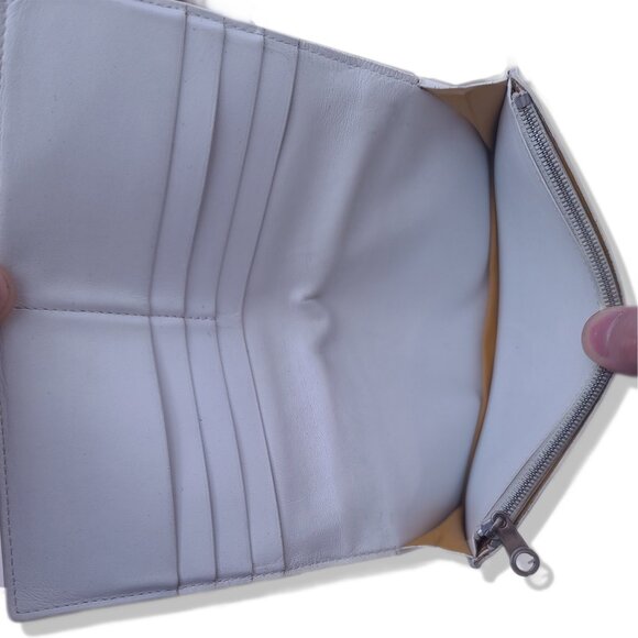 Authentic Goyard Richelieu Wallet White Blanc Full Set Box + Bag Vintage 2005 - Picture 5 of 12